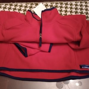 LL Bean women's soft brushed fitness fleece